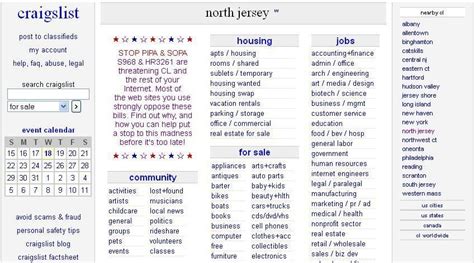 craigslist provides local classifieds and forums for jobs, housing, for sale, services, local community, and events. . Craigslist vernon nj